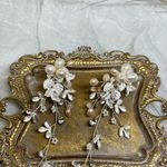 Bridal‎ Earrings Silver Photo 1