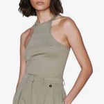 ANINE BING Morgan Tank Green Photo 0