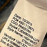 Ella Moss  Women's Medium Wash High Waist Straight Leg Jeans Size 29 Photo 5