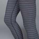 Lululemon High Times Pant Leggings Textured Stripe Black Deep Coal Photo 3