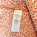 Athleta  Leggings Salutation Stash II Textured Tight Orange White Leopard Length Photo 6