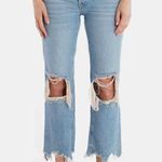 Free People Maggie Mid Rise Distressed Jeans Photo 0