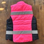 Equisafety Pink High Visibility and Reflective Equestrian Riding Puffer Vest Size M Photo 3