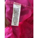 Escante Pink Lingerie Medium Babydoll Sheer Lace Full Cup Support Sexy Chemise Photo 8