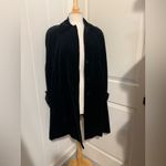 John Caruana Vintage Retro Velvet Coat Whimsigoth Witchy Opera de Ball Velour Black Size M Photo 1