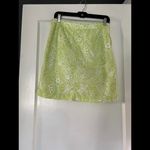 IZOD  Lime Green and White golf skort size 6. Photo 2