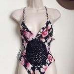 frankie's bikinis  Poppy Lotus Blossom One Piece Photo 3