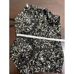 Sparkling Sequin Corset Top Black Strappy Bustier Evening Party Size L Photo 5