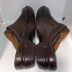 Björndal Bjorndal KellyAnne Leather Clogs Mules Buckle Slides 9 Kelly Anne Brown Leather Photo 5