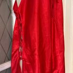 Avenue  BODY Chemise Nightgown Plus Sz 18/20 Red Lingerie Nightie 90s Y2K Photo 2
