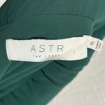 ASTR The Label Green Ruched Satin Long Sleeve Mini Dress NWT Size XL Photo 4