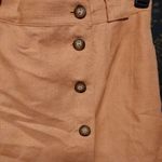 Harvé Benard Harve Benard linen Blend Midi skirt Peach Photo 1
