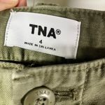 TNA Aritzia Olive Green Utility Pants Women's Size 4 Casual Straight Leg Photo 2