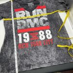 NWOT RUN DMC TOUGHER THAN LEATHER ACID WASH T SHIRT Size M Photo 2