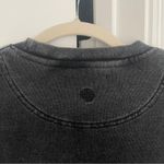 ANINE BING  Black Romona Crewneck Los Angeles Sweatshirt Photo 5