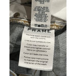Frame  Le High Raw-Edge Straight Jeans size 2 - xs Photo 9