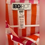 Beach Riot  X Revolve Alexa Top Sunset Stripes swim cover Size PL Photo 2