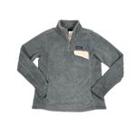 Patagonia  Re-Tool Snap-T Fleece Pullover Women M Gray Outdoor Travel Cottage EUC Photo 4