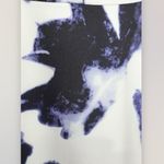 Lulus  Seeing Chic Blue Ivory Racerback Sleeveless Skater Mini Flare Dress MEDIUM Photo 6