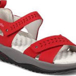 Jambu Sedona red leather adjustable‎ sandals size 6.5 Photo 0