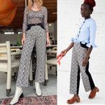 Lisa Says Gah  Black Robyn Floral Jeans High Rise, 25 Photo 2