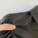 Alice + Olivia Leather Top Photo 2