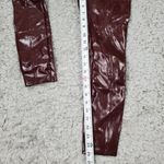 Spanx Faux Patent Leather Leggings Women’s Size Small Petite Ruby Red 20301Q Photo 8