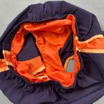 Nike  Dri-FIT Running Shorts Womens S Purple Orange Drawstring Athletic Gym Sport Photo 5