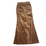 Pilcro NWT  Brown Velvet Pull-On Mid-Rise Retro Flare Jeans Pants Women's Size 27 Photo 8