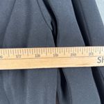 Dress Barn  Suit Set Size 8 3PC Black Gold Pant Collar Satin Tank Career Party Photo 15