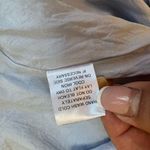 MARBLE Blue and White Floral Mini Dress Size Medium Photo 12