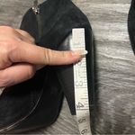 Frye Madeline Short Black Suede Leather Southwestern Heeled Ankle Bootie, sz 9 Photo 4