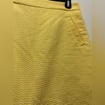 The Limited  Skirt Size 4 Yellow A-Line Mini 100% Cotton light butter yellow Photo 1