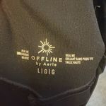 Aerie Offline Size Large Black High-Waisted Leggings Photo 2