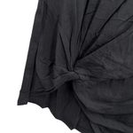 n:philanthropy  Black Leonardo Knot Front Short Casual Shirtdress Black Med New Photo 16