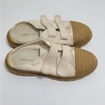 Charles and Keith Charles‎ & Keith Cream/Tan Sneaker Mules Size 7 Photo 3
