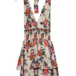 Madden NYC Halter Mini Dress Small Pink Photo 0