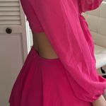 Concept apparel pink cut out romper Size M Photo 3