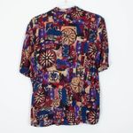 Norton Mcnaughton Vintage  Womens Button Front Blouse Blazer Size 14 Art To Wear Photo 5