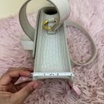 JW Pei  FAE Top Handle Crossbody Ivory Croc White Cream Photo 10