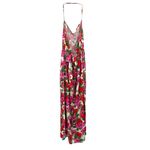 Cupshe  Women's Floral Halterneck Smocked Bodice Maxi Beach Dress New Photo 6