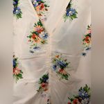 Madewell Silk Shirred-Front Top in Classic Corsage Photo 5