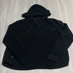 Ralph Lauren  Black Knit Hoodie Photo 0