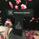 INC size 8 Floral Print Wide Photo 3