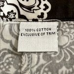 Talbots Elegant Brown and White Paisley Women's A-Line Skirt Worn Once Photo 5