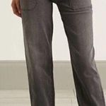 Mother The Wrapper Patch Springy Ankle Jeans in Faded Black Size 23 Photo 0