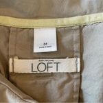 Loft Ann Taylor Khaki Button Up Utility Top Jacket Medium Photo 65