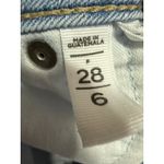 Ann Taylor Loft Curvy Blue Skinny Mid Rise Frayed Raw Hem Denim Jeans Pants 26 Photo 5