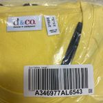 Denim & Co French Terry Dip Dye Long-Sleeve Tunic A346977 QVC Large Sun Yellow Photo 2