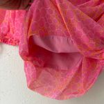 Amanda Uprichard Beckham Pink Geometric Print One Shoulder Top Size Small Photo 6